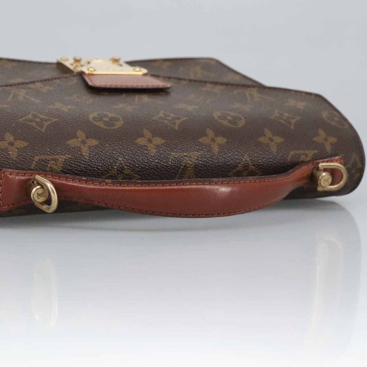 LOUIS VUITTON Monogram Monceau 26 Shoulder Bag M51187 LV Auth 99741