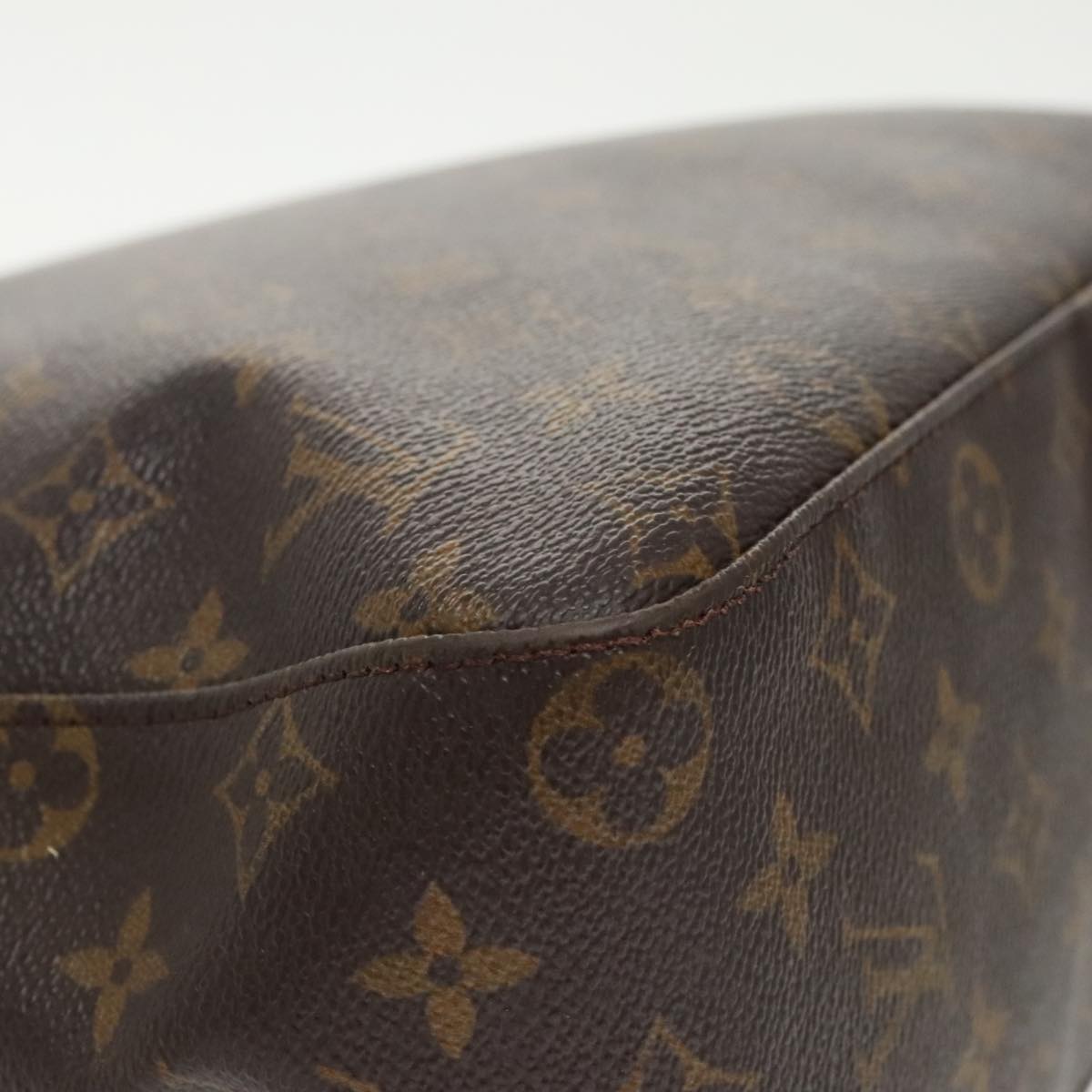 LOUIS VUITTON Monogram Looping GM Shoulder Bag M51145 LV Auth 99742