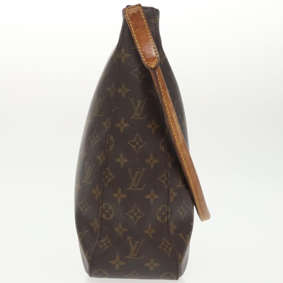 LOUIS VUITTON Monogram Looping GM Shoulder Bag M51145 LV Auth 99742