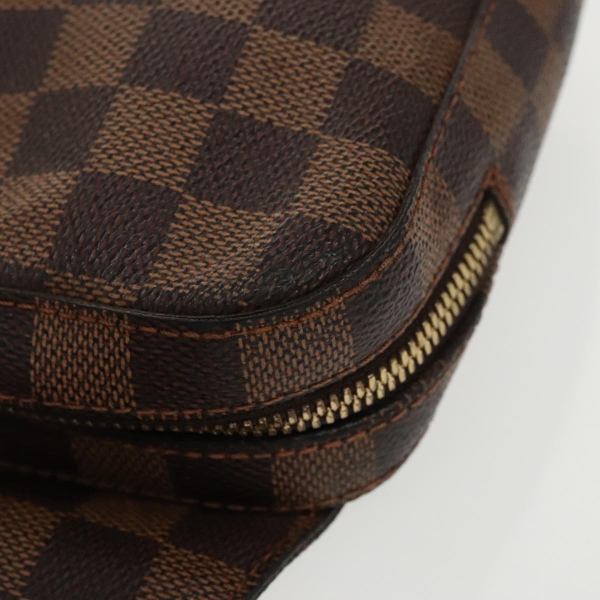 LOUIS VUITTON Damier Ebene Geronimos Shoulder Bag N51994 LV Auth 99744