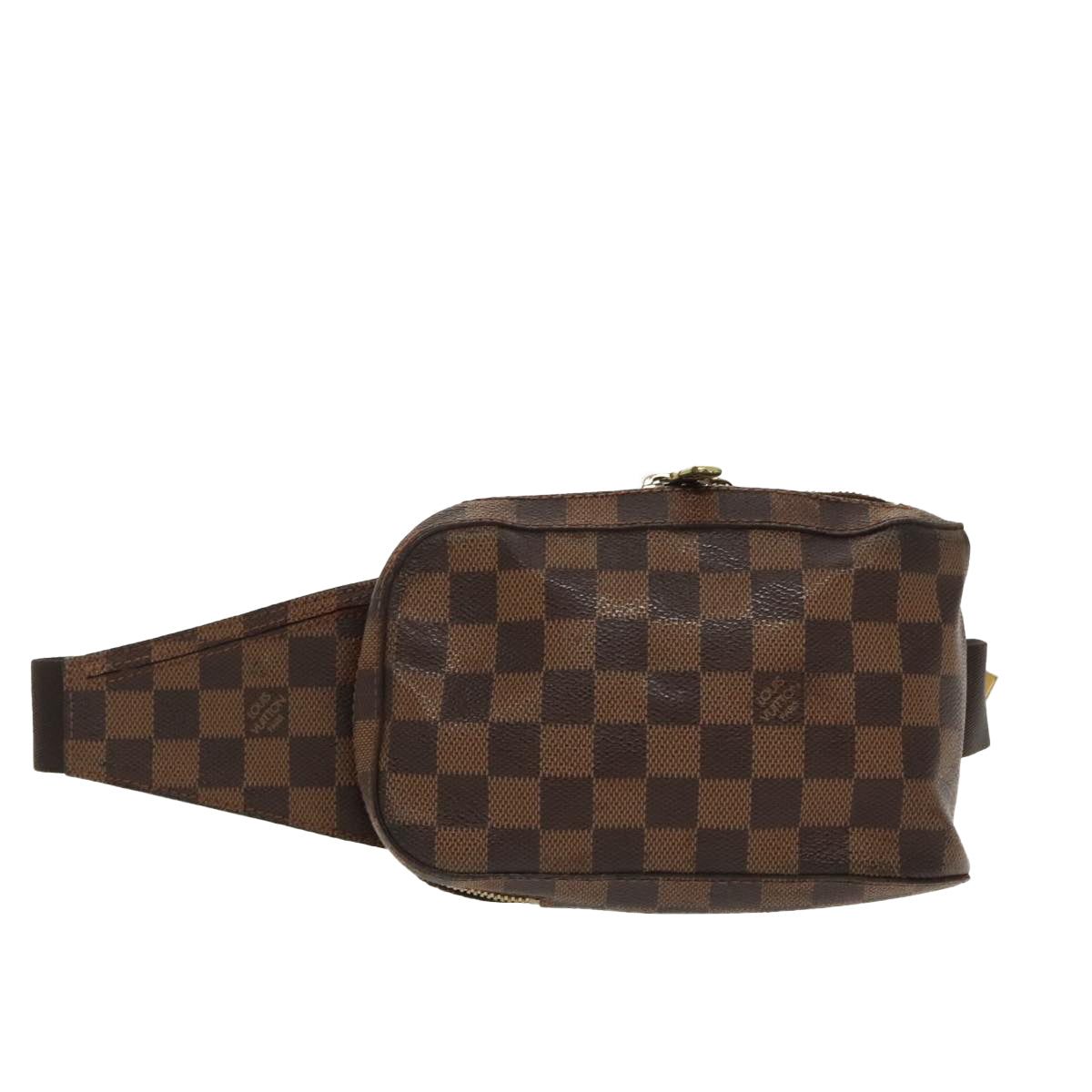 LOUIS VUITTON Damier Ebene Geronimos Shoulder Bag N51994 LV Auth 99744