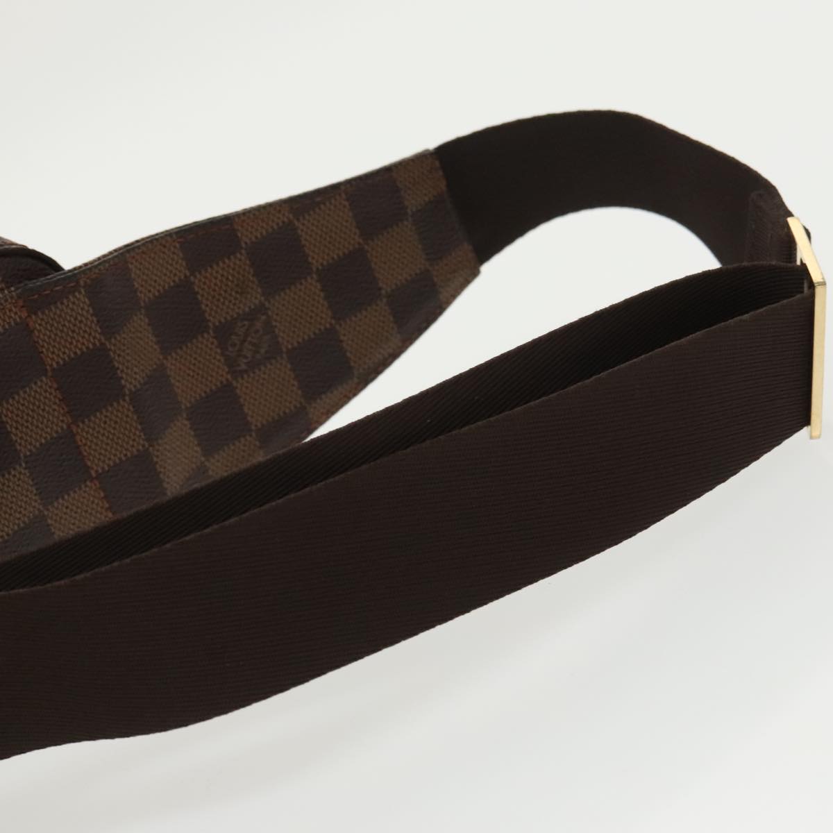 LOUIS VUITTON Damier Ebene Geronimos Shoulder Bag N51994 LV Auth 99744