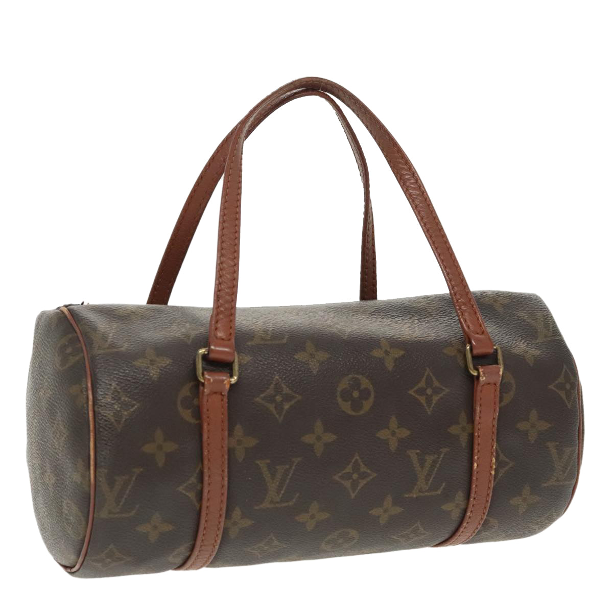 LOUIS VUITTON Monogram Papillon 26 Hand Bag M51386 LV Auth 99745