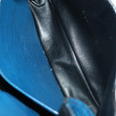 LOUIS VUITTON Epi Cartouchiere MM Shoulder Bag Blue M52245 LV Auth 99747-11