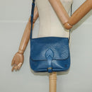 LOUIS VUITTON Epi Cartouchiere MM Shoulder Bag Blue M52245 LV Auth 99747-26