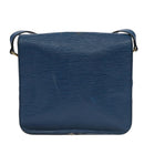LOUIS VUITTON Epi Cartouchiere MM Shoulder Bag Blue M52245 LV Auth 99747-2