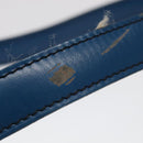 LOUIS VUITTON Epi Cartouchiere MM Shoulder Bag Blue M52245 LV Auth 99747-8