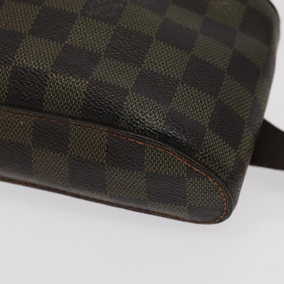 LOUIS VUITTON Damier Ebene Geronimos Shoulder Bag N51994 LV Auth 99749