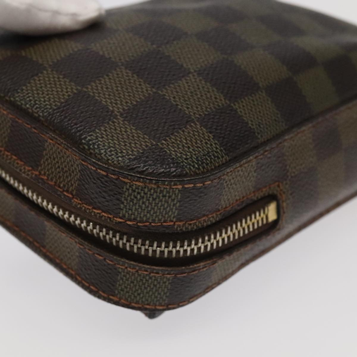 LOUIS VUITTON Damier Ebene Geronimos Shoulder Bag N51994 LV Auth 99749