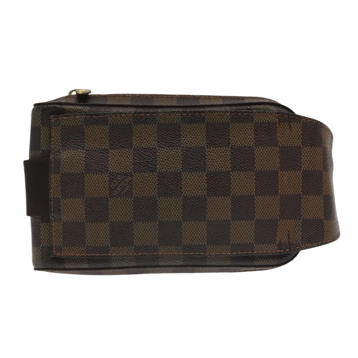 LOUIS VUITTON Damier Ebene Geronimos Shoulder Bag N51994 LV Auth 99749