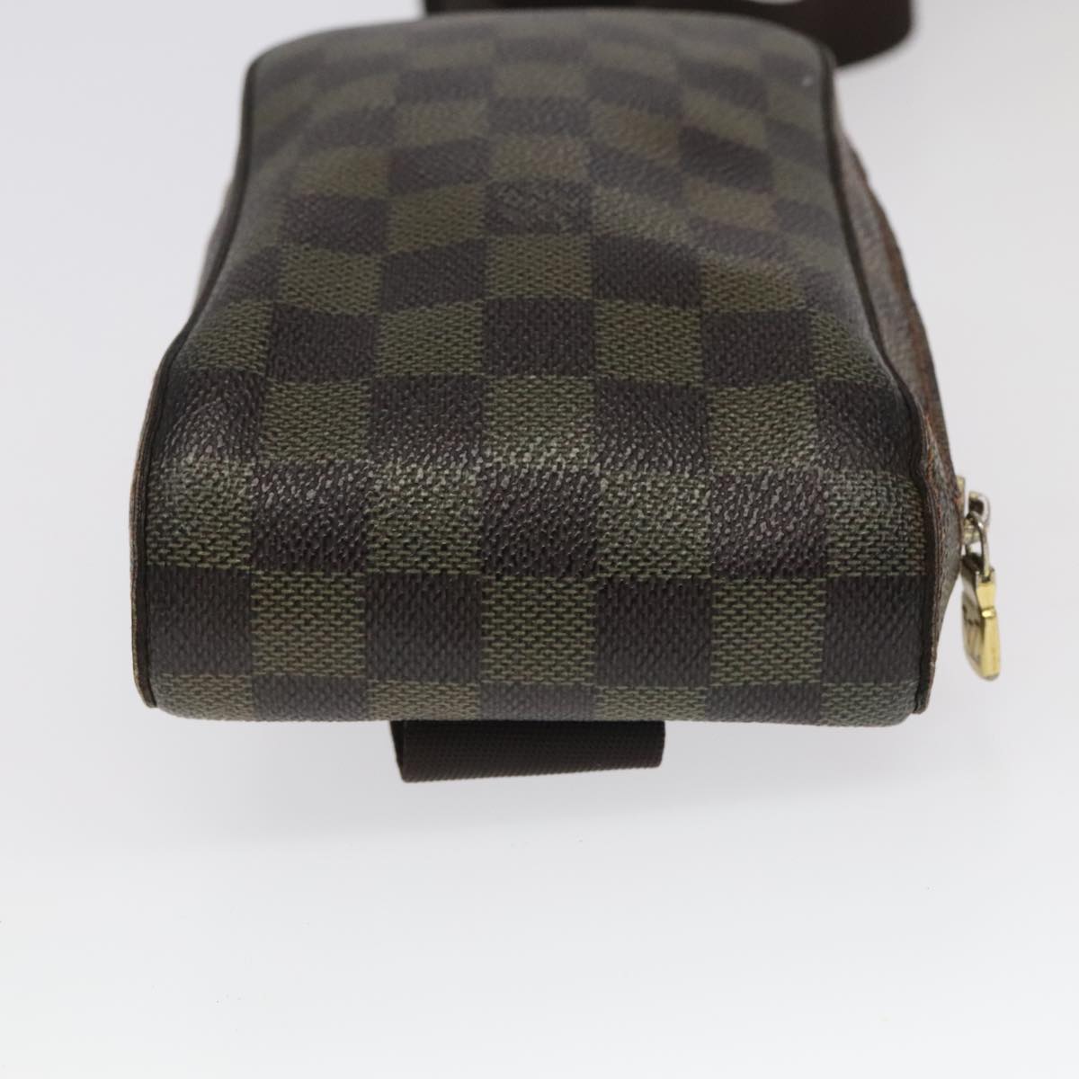 LOUIS VUITTON Damier Ebene Geronimos Shoulder Bag N51994 LV Auth 99749