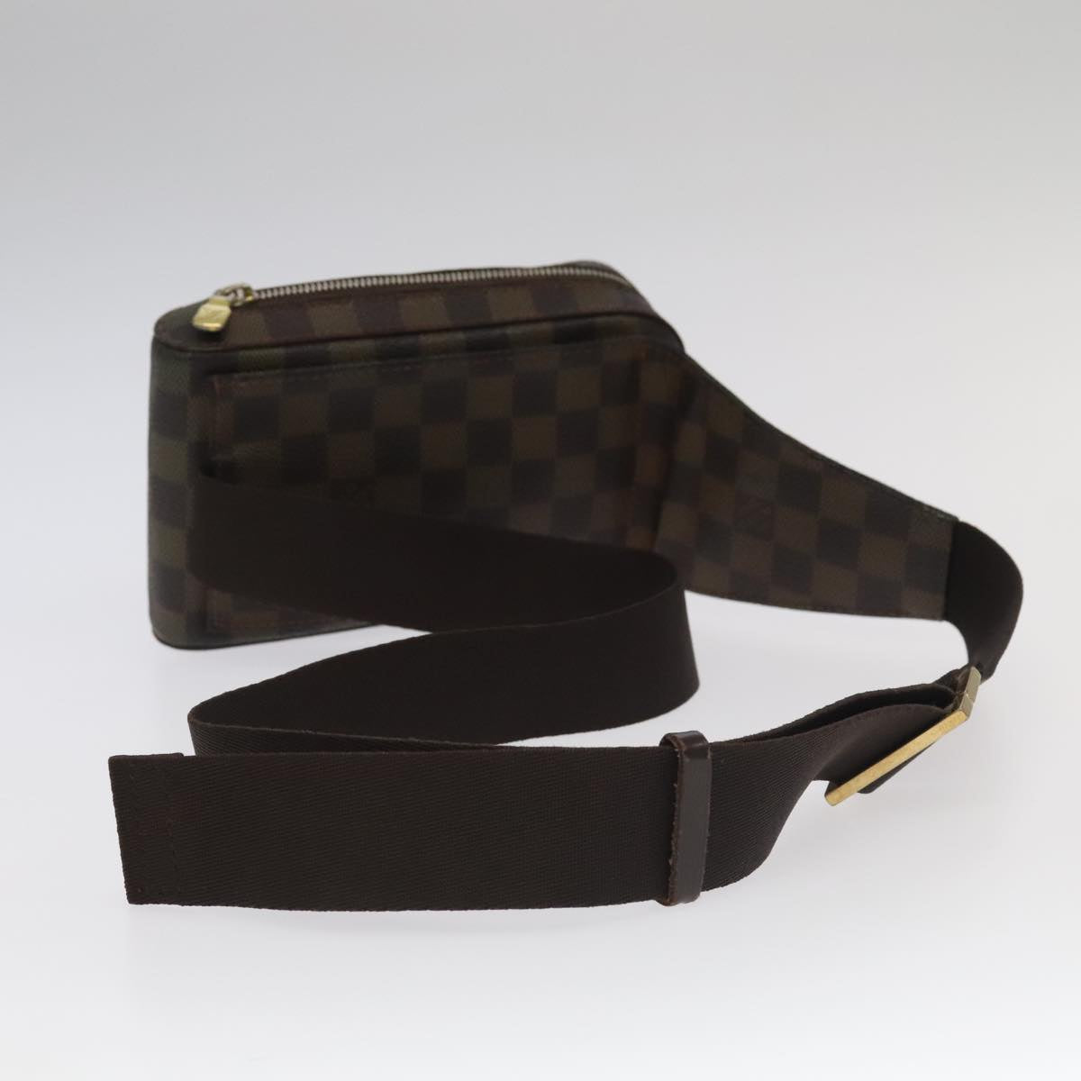 LOUIS VUITTON Damier Ebene Geronimos Shoulder Bag N51994 LV Auth 99749