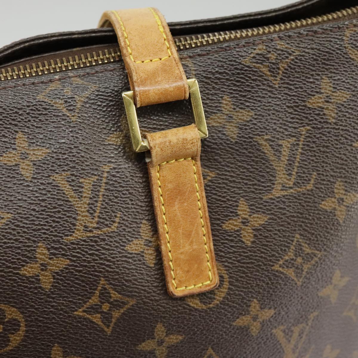 LOUIS VUITTON Monogram Cabas Mezzo Tote Bag M51151 LV Auth 99758