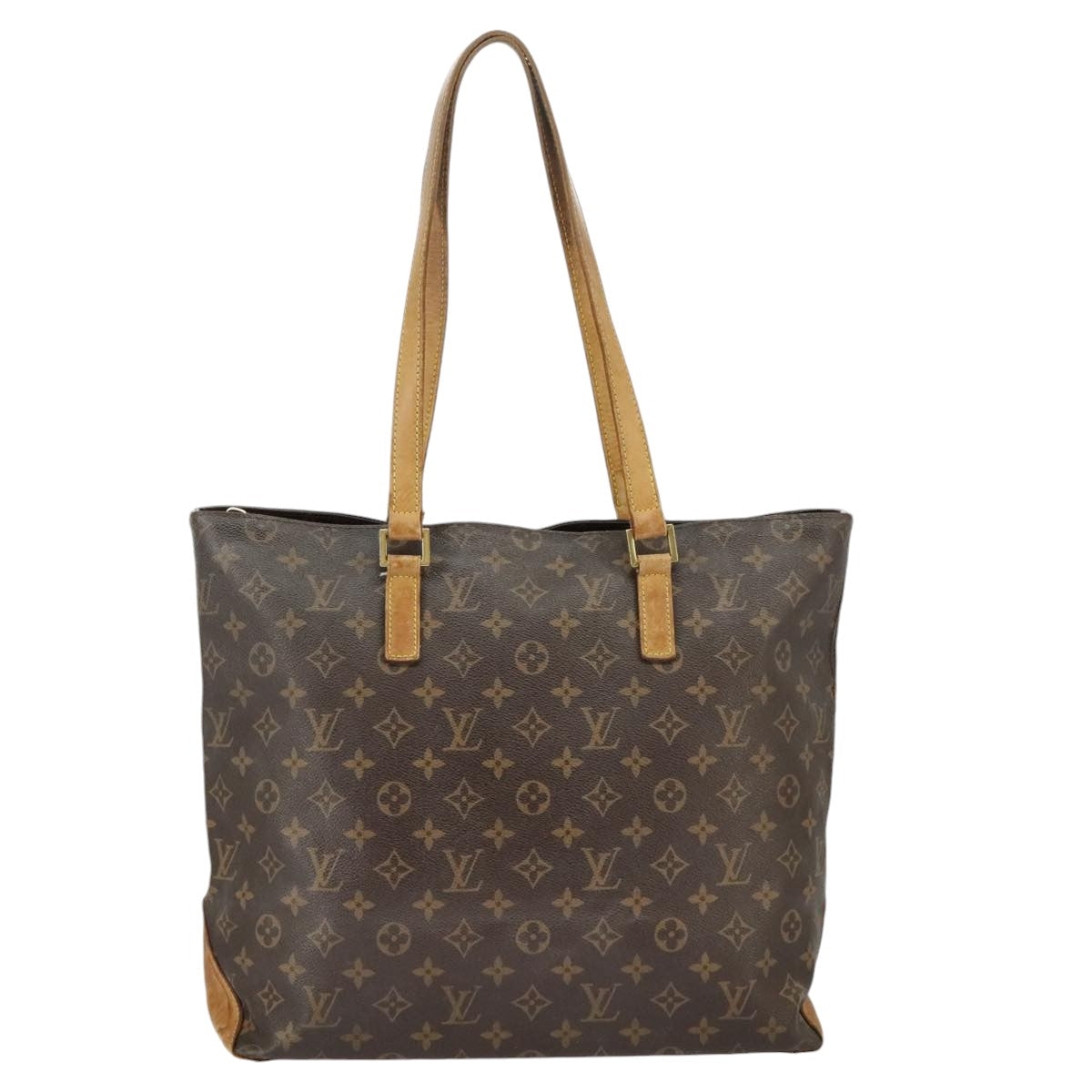 LOUIS VUITTON Monogram Cabas Mezzo Tote Bag M51151 LV Auth 99758