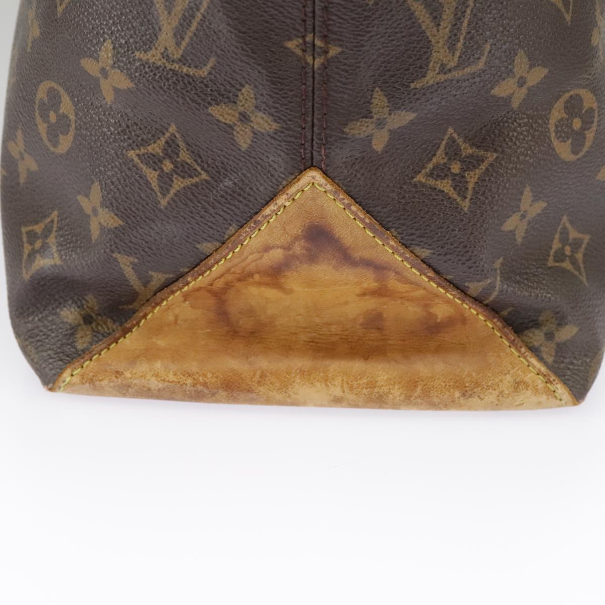 LOUIS VUITTON Monogram Cabas Mezzo Tote Bag M51151 LV Auth 99758