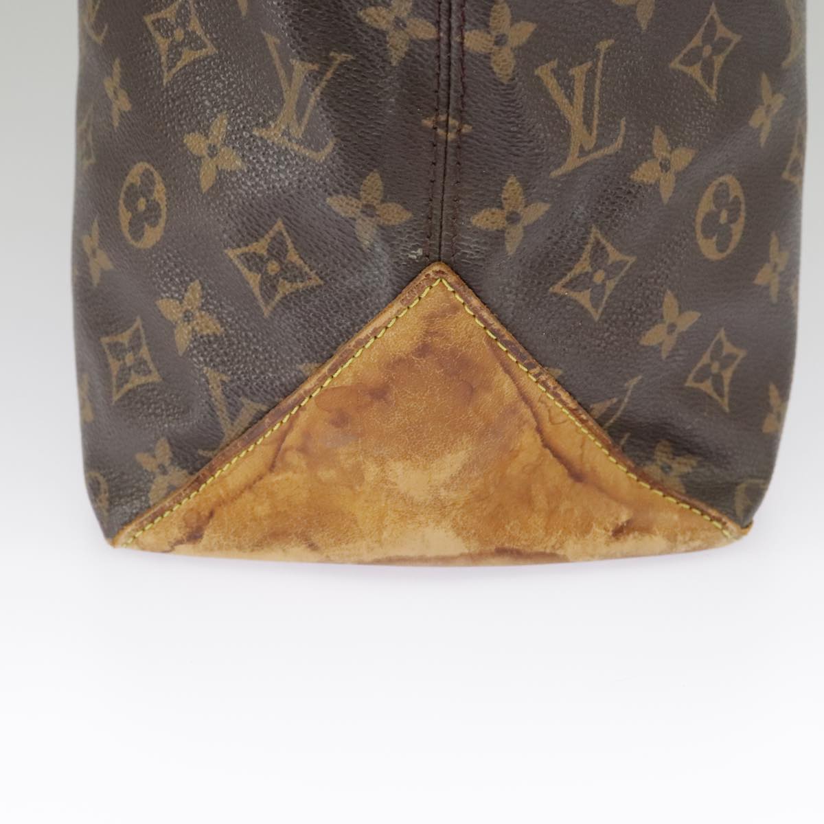 LOUIS VUITTON Monogram Cabas Mezzo Tote Bag M51151 LV Auth 99758