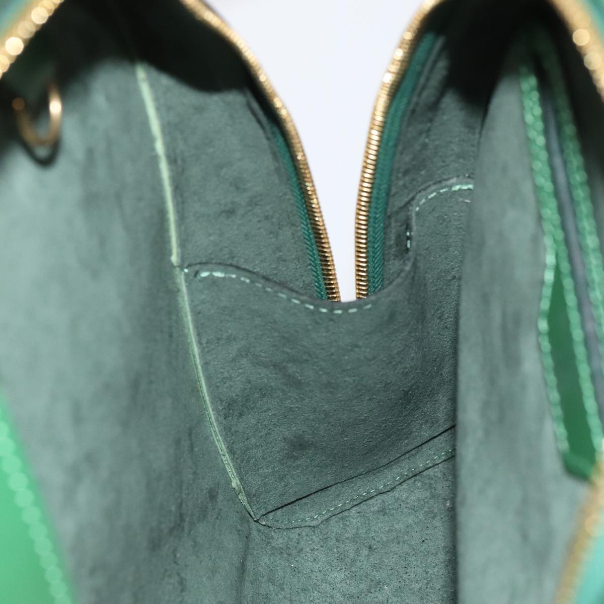 LOUIS VUITTON Epi Mabillon Backpack Green M52234 LV Auth 99760