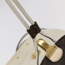 LOUIS VUITTON Monogram Vernis Hot Spring Snow Backpack White M53548 Auth 99762-21