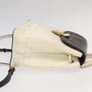 LOUIS VUITTON Monogram Vernis Hot Spring Snow Backpack White M53548 Auth 99762-4