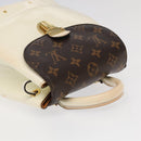 LOUIS VUITTON Monogram Vernis Hot Spring Snow Backpack White M53548 Auth 99762-6