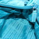 PRADA Hand Bag Nylon 2way Blue Auth 99765-21
