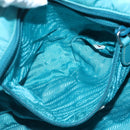 PRADA Hand Bag Nylon 2way Blue Auth 99765-23