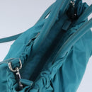 PRADA Hand Bag Nylon 2way Blue Auth 99765-6