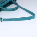 PRADA Hand Bag Nylon 2way Blue Auth 99765-9