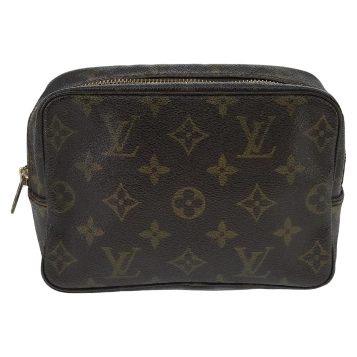 LOUIS VUITTON Monogram Trousse Toilette 18 Pouch M47526 LV Auth 99776