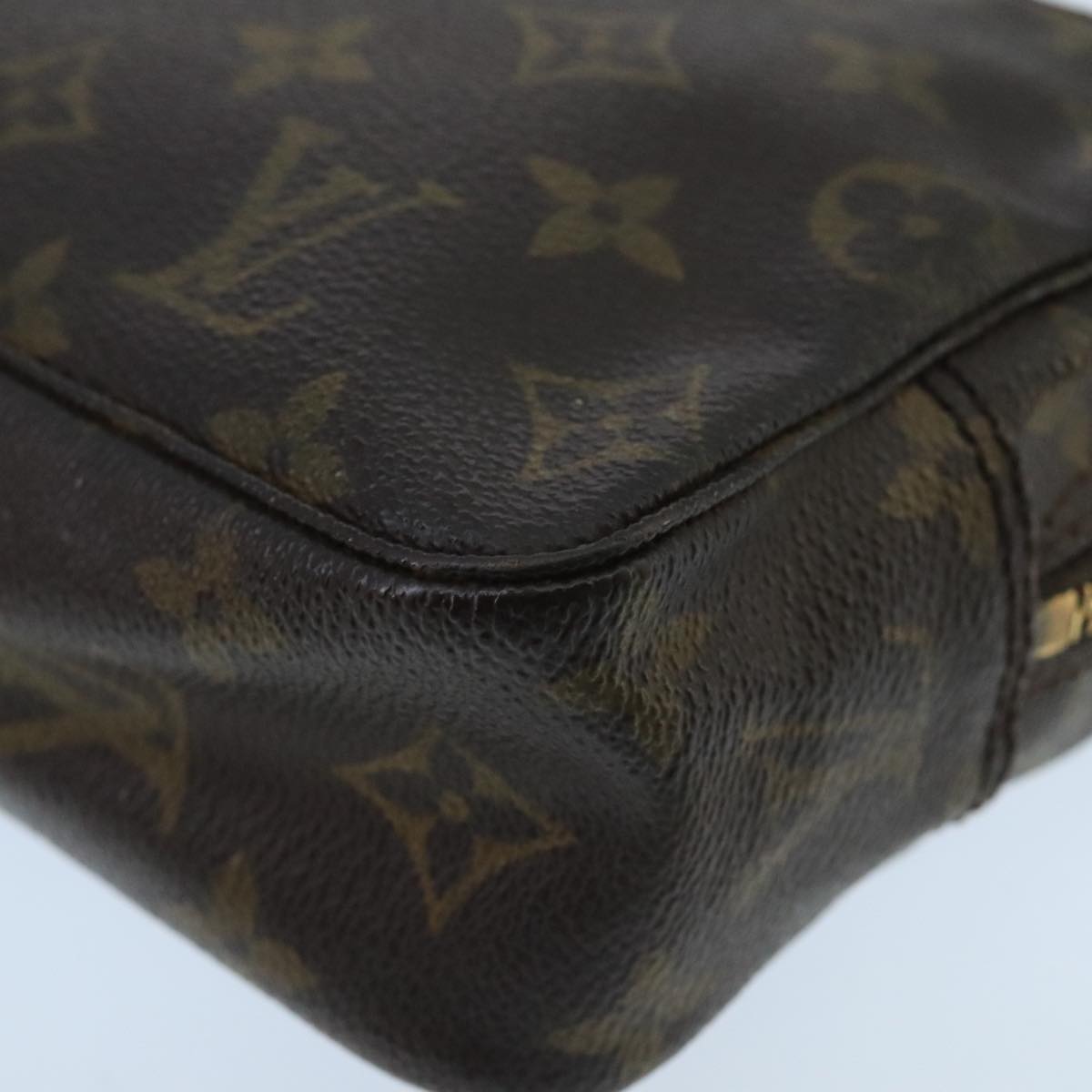 LOUIS VUITTON Monogram Trousse Toilette 18 Pouch M47526 LV Auth 99776