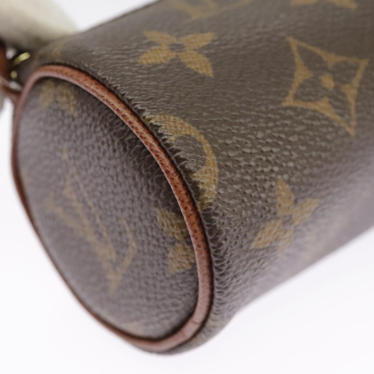 LOUIS VUITTON Monogram Papillon Pouch LV Auth 99779