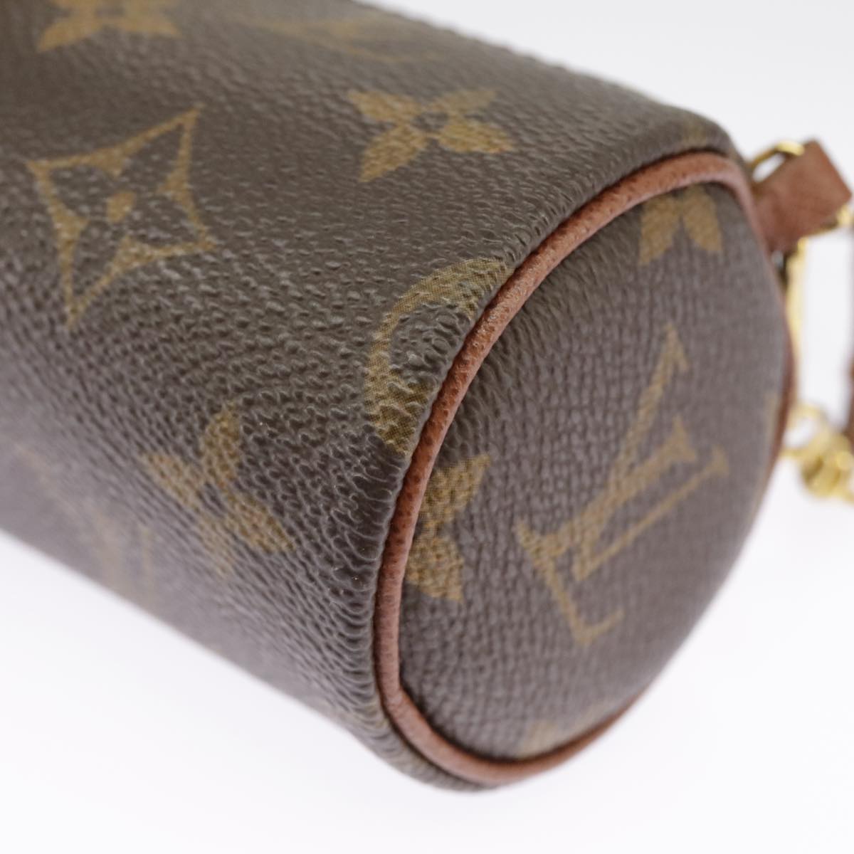 LOUIS VUITTON Monogram Papillon Pouch LV Auth 99779