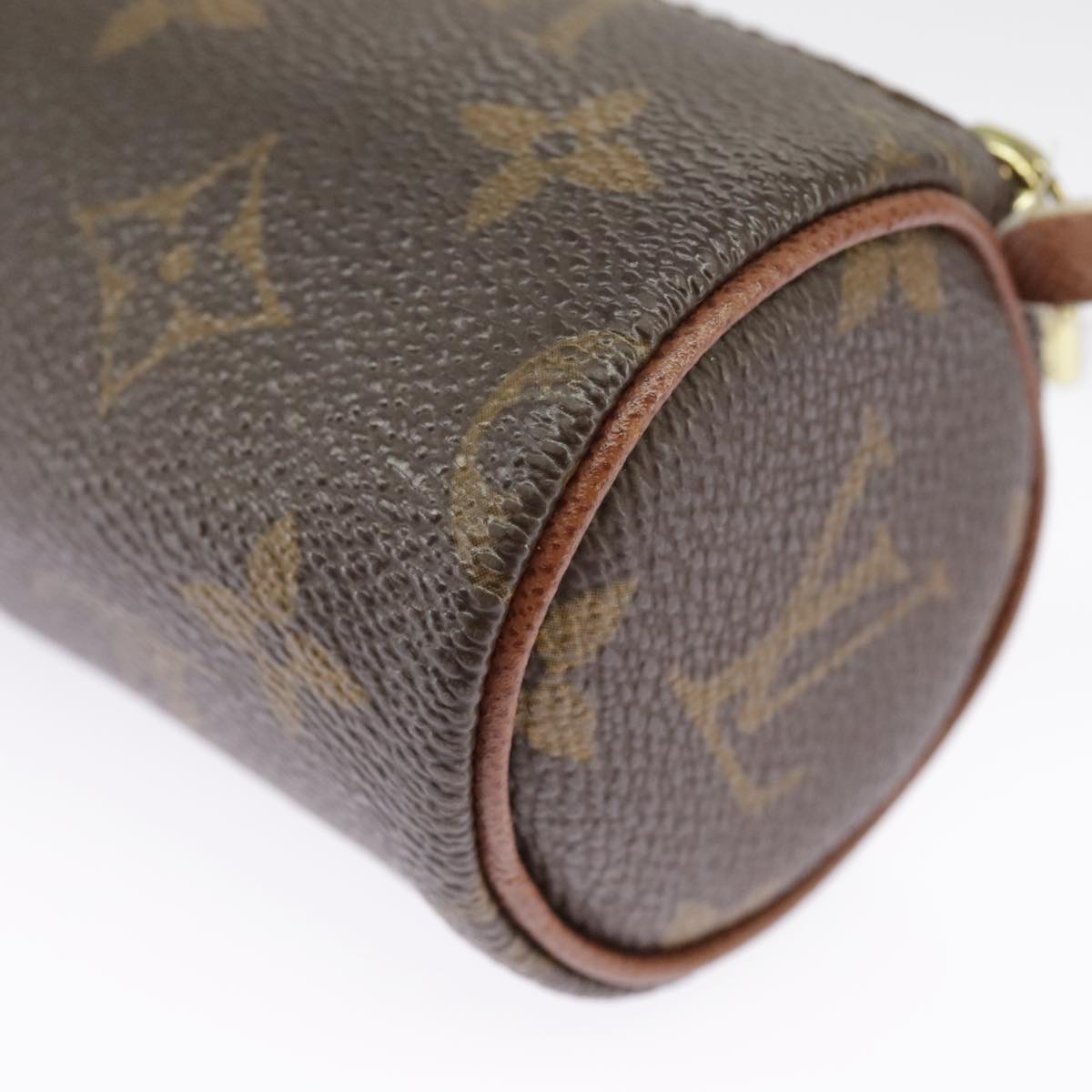 LOUIS VUITTON Monogram Papillon Pouch LV Auth 99779