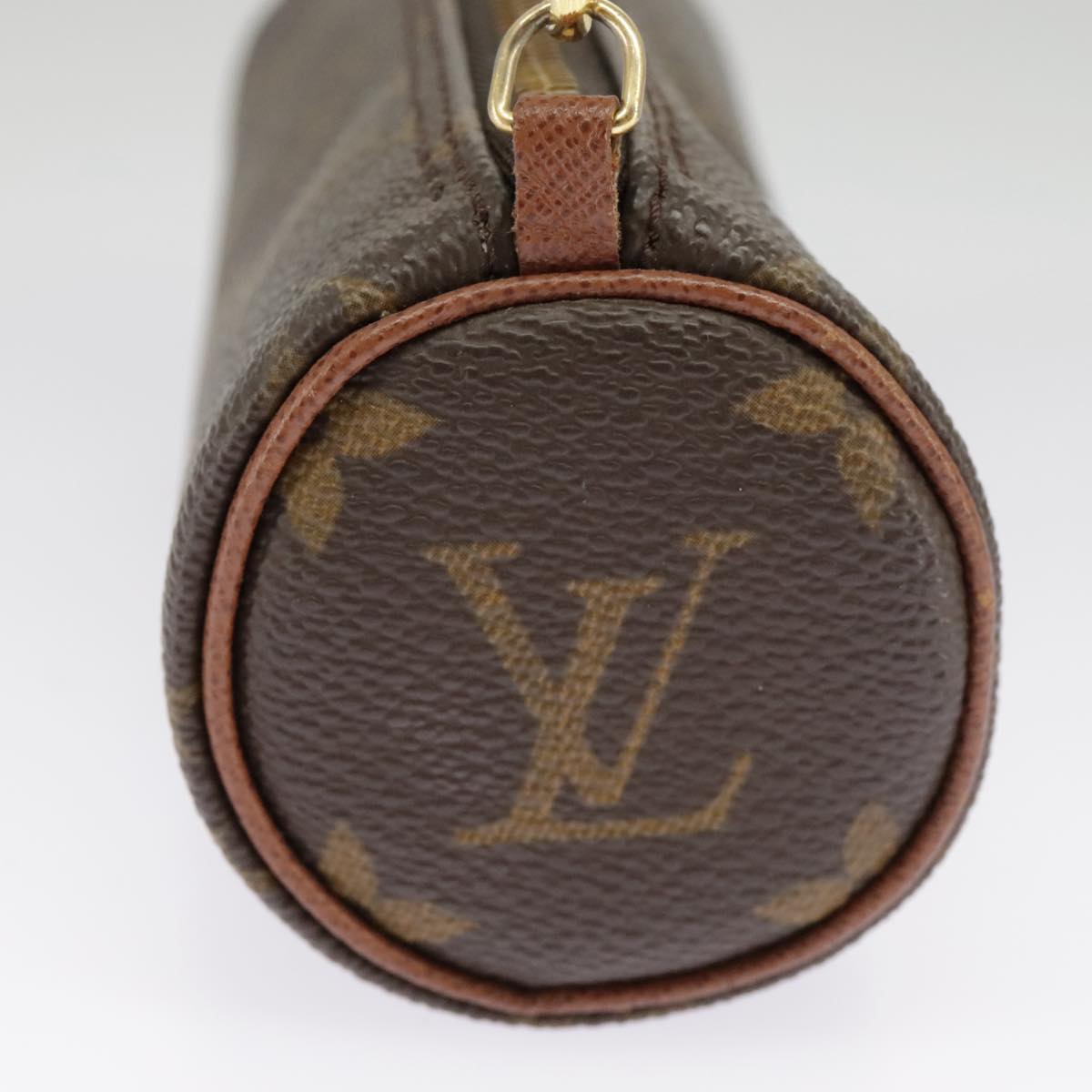 LOUIS VUITTON Monogram Papillon Pouch LV Auth 99779