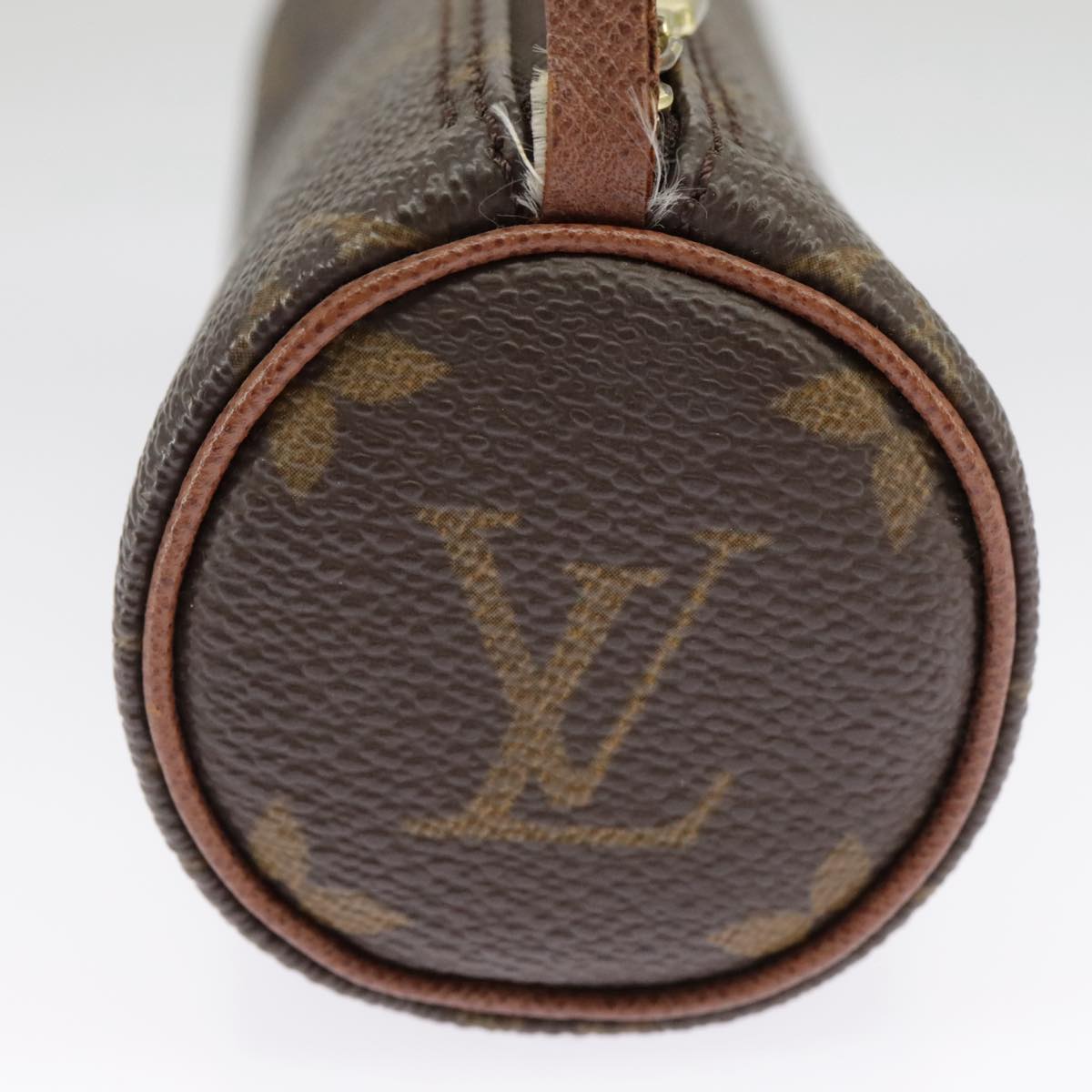 LOUIS VUITTON Monogram Papillon Pouch LV Auth 99779