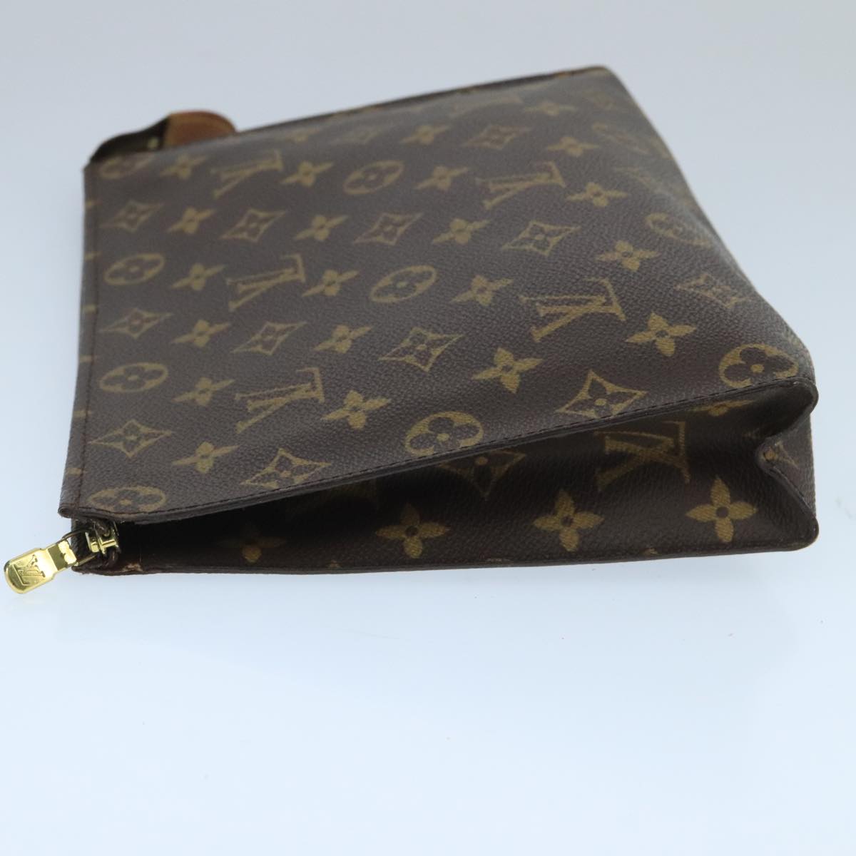 LOUIS VUITTON Monogram Poche Toilette 26 Pouch M47542 LV Auth 99783