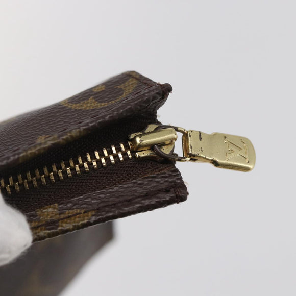 LOUIS VUITTON Monogram Poche Toilette 26 Pouch M47542 LV Auth 99784