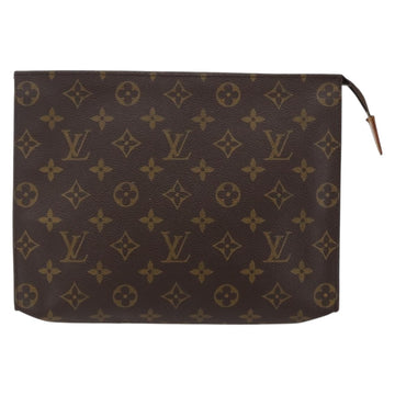 LOUIS VUITTON Monogram Poche Toilette 26 Pouch M47542 LV Auth 99784 - 0