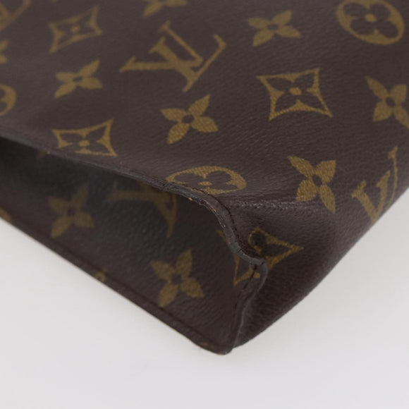 LOUIS VUITTON Monogram Poche Toilette 26 Pouch M47542 LV Auth 99784