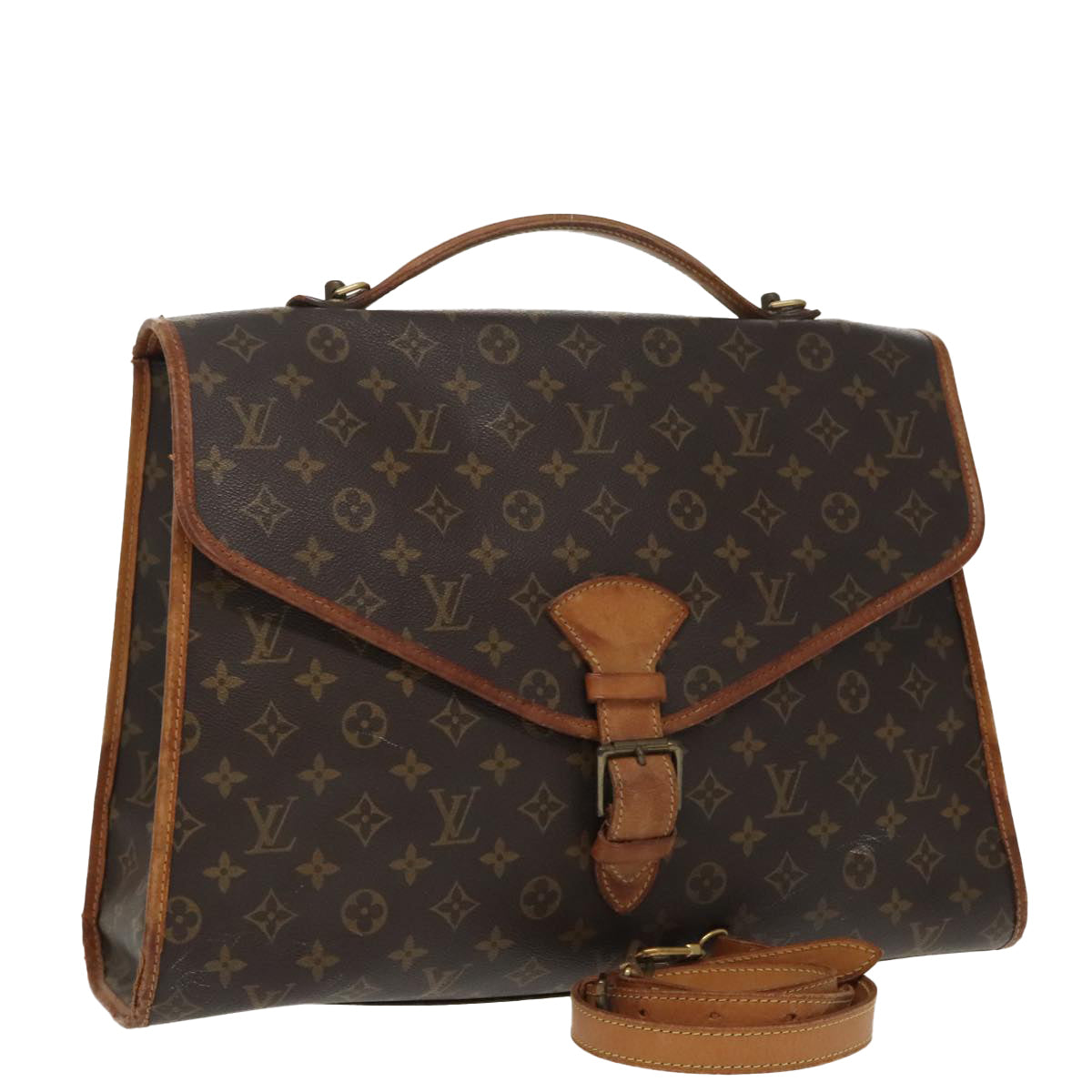 LOUIS VUITTON Monogram Beverly Hand Bag 2way M51120 LV Auth 99810