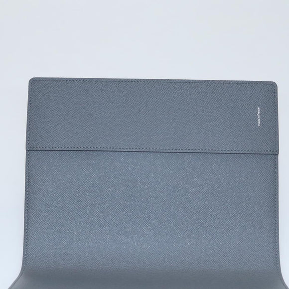 LOUIS VUITTON Monogram Yayoi Kusama Quverture Carnet Note Cover Blue Auth 99815SM