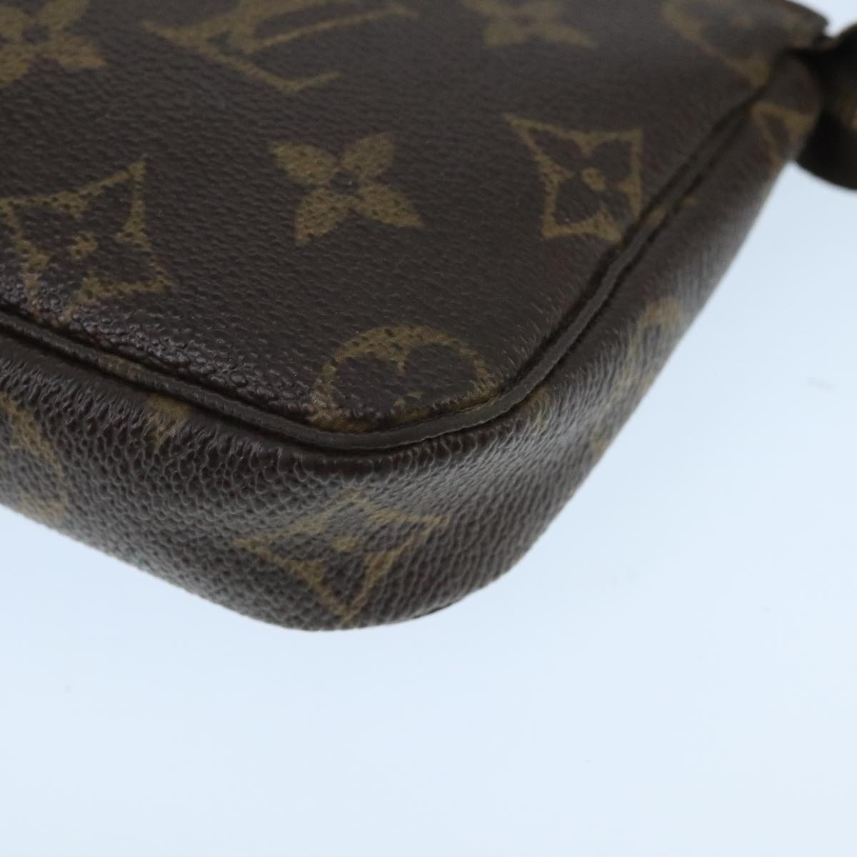 LOUIS VUITTON Monogram Mini Pochette Accessoires Pouch M58009 LV Auth 99820