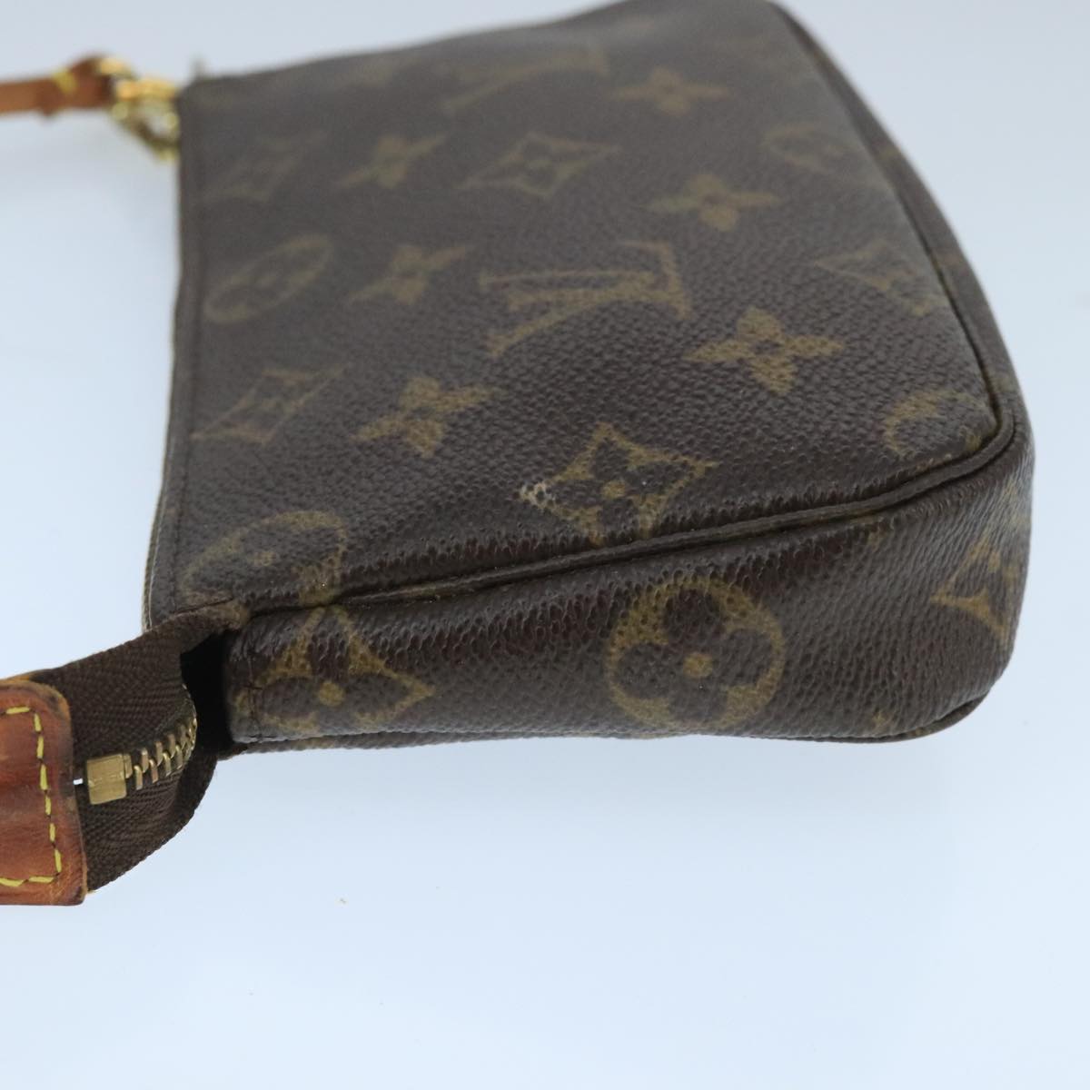 LOUIS VUITTON Monogram Mini Pochette Accessoires Pouch M58009 LV Auth 99820