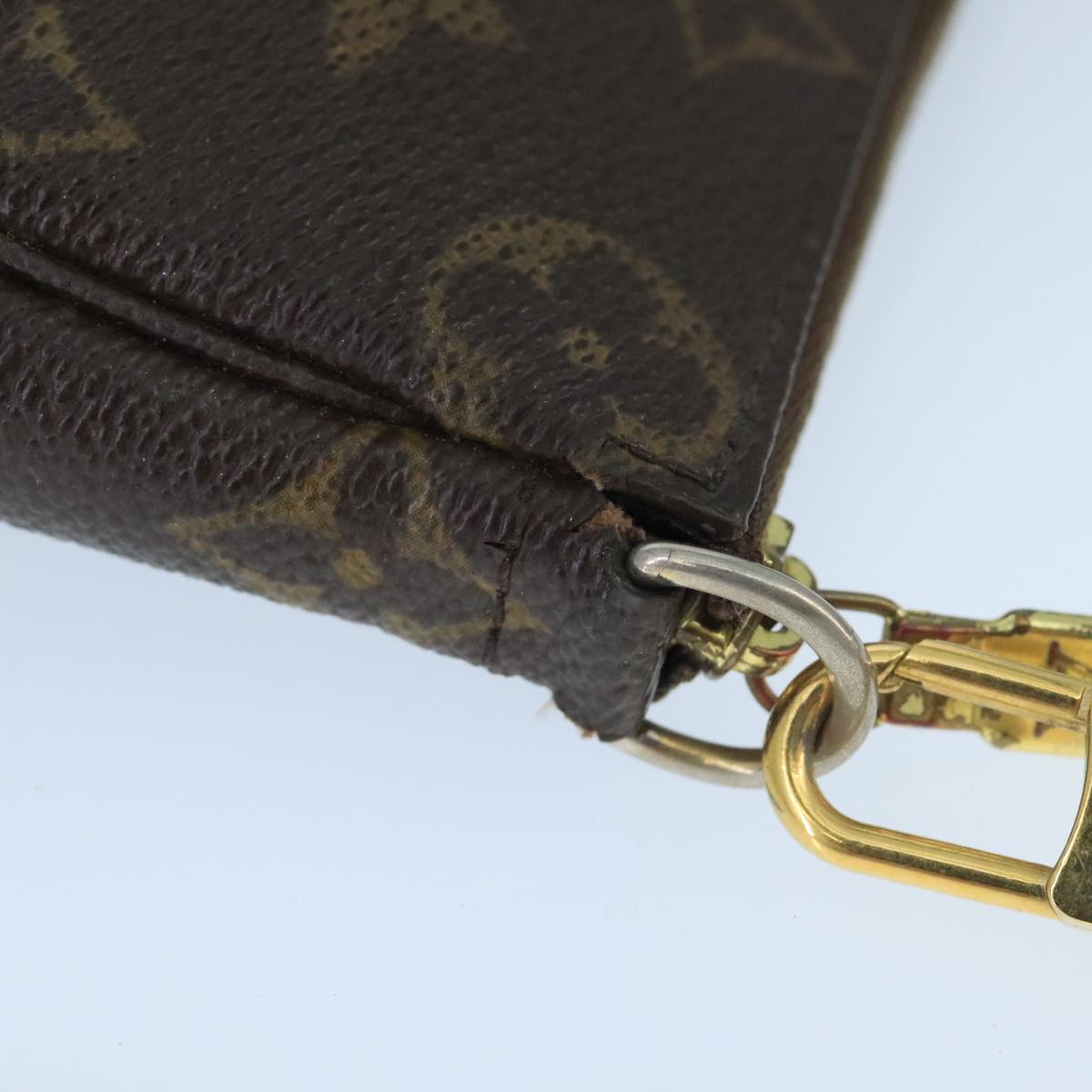 LOUIS VUITTON Monogram Mini Pochette Accessoires Pouch M58009 LV Auth 99820