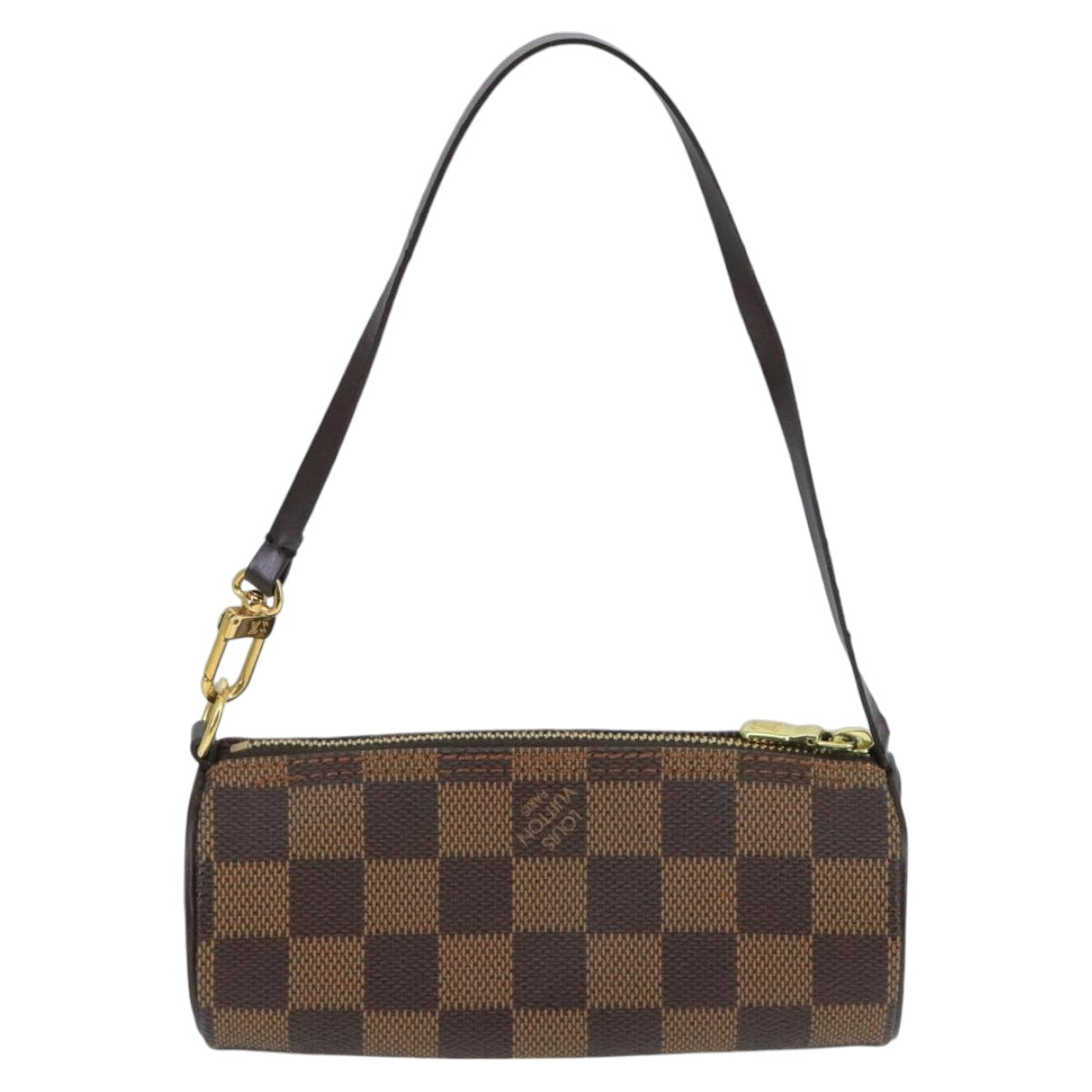 LOUIS VUITTON Damier Ebene Papillon Pouch LV Auth 99821 - 0