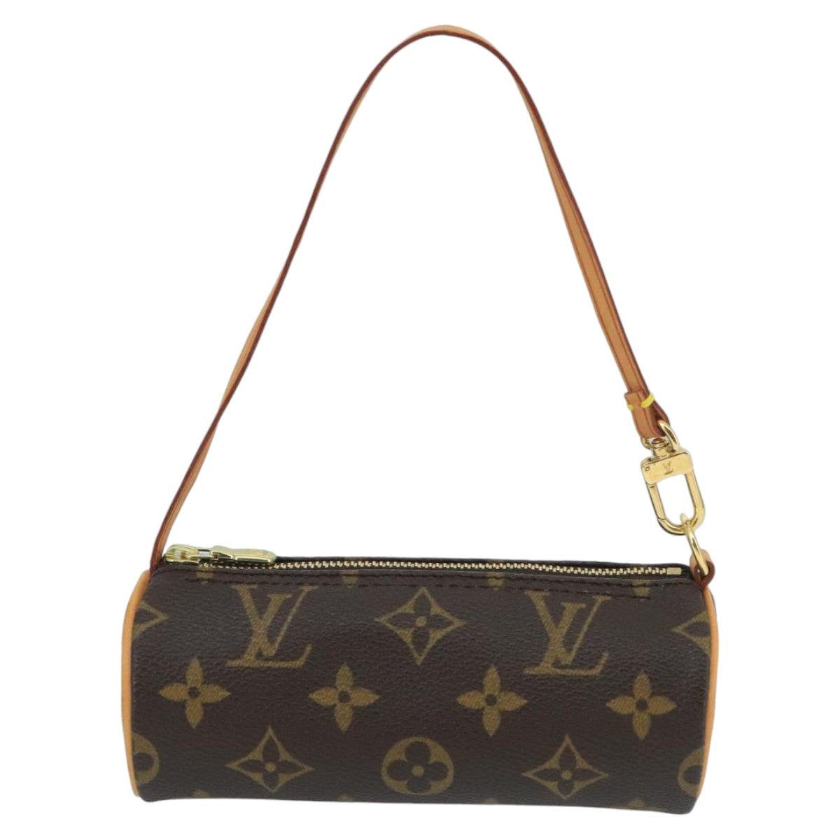 LOUIS VUITTON Monogram Papillon Pouch LV Auth 99822