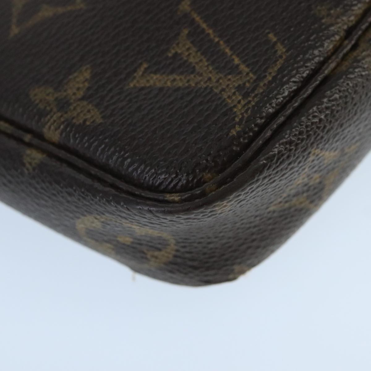 LOUIS VUITTON Monogram Pochette Accessoires Pouch M51980 LV Auth 99826