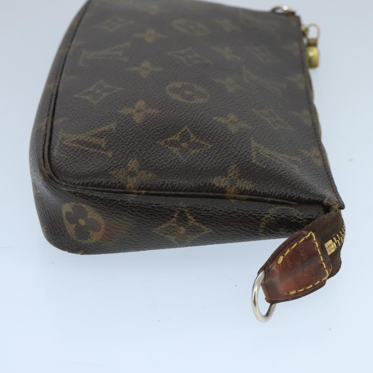 LOUIS VUITTON Monogram Pochette Accessoires Pouch M51980 LV Auth 99826