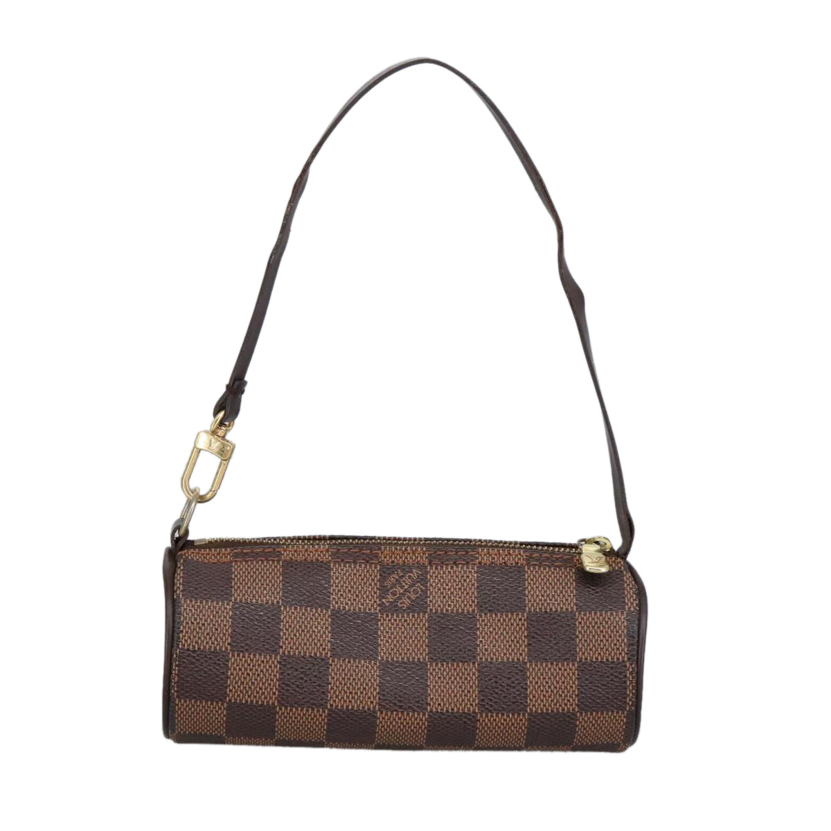 LOUIS VUITTON Damier Ebene Papillon Pouch LV Auth 99828 - 0