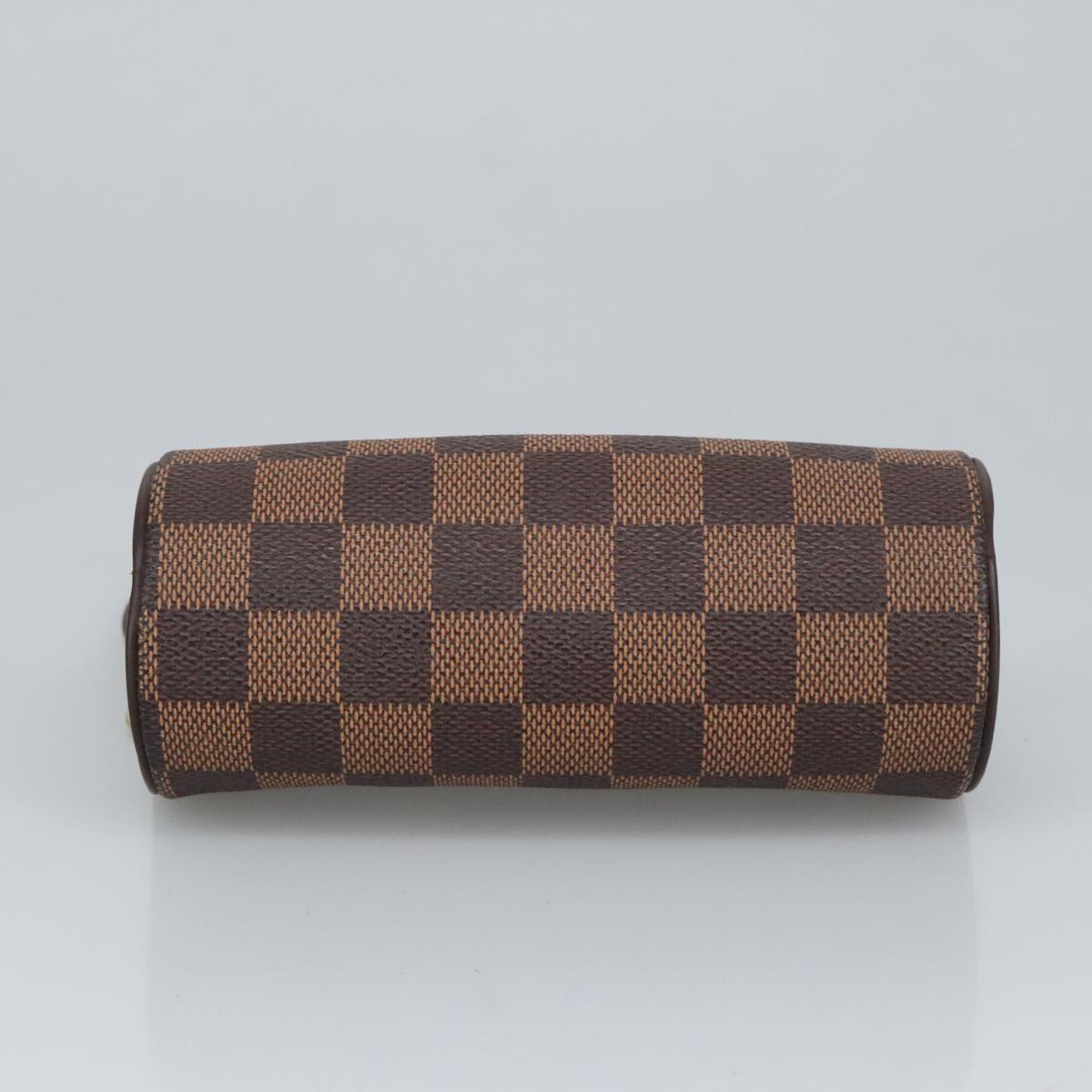 LOUIS VUITTON Damier Ebene Papillon Pouch LV Auth 99828